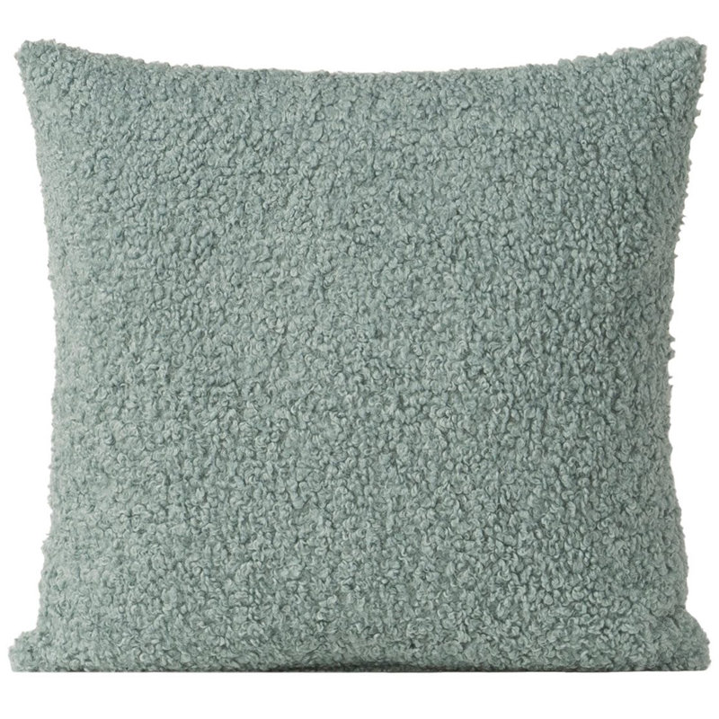Hanka Reversible Throw Pillow, 17" x 17", Mineral