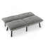 Canapé-lit pliant convertible gris-916535904