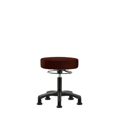 Wilder Adjustable Height Ergonomic Lab Stool Footring