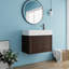 Ensemble de meuble-lavabo simple avec plateau en résine Kielder-443681498-443681489