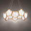 Lustre géométrique unique à 1 lumière DEL-55967435