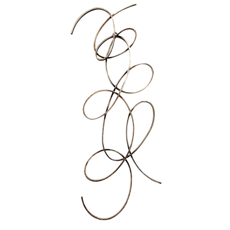 Beyan Handmade Modern Abstract Wall Decor on Iron