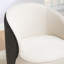 Fauteuil demi-tonneau pivotant en velours Stith-979009564
