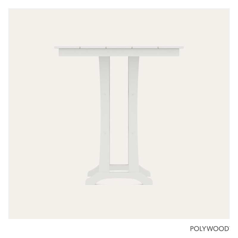 Farmhouse Trestle Dining Table, White