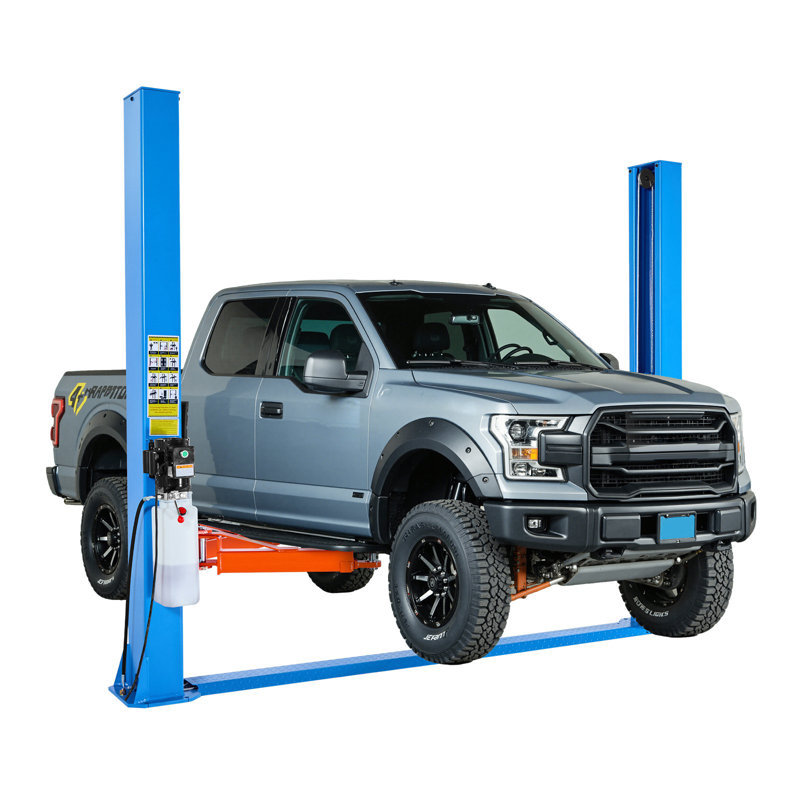 2 Post Lift, 9000 Lbs Capacity, 220V 2.95 HP Powerful Motor, Two Post Car Lift Auto Hoist For Sedan SUV Pickup, Automotive Hoist 74.8 Inch Height For Home Garage, Repair Shop, Workshop, Blue