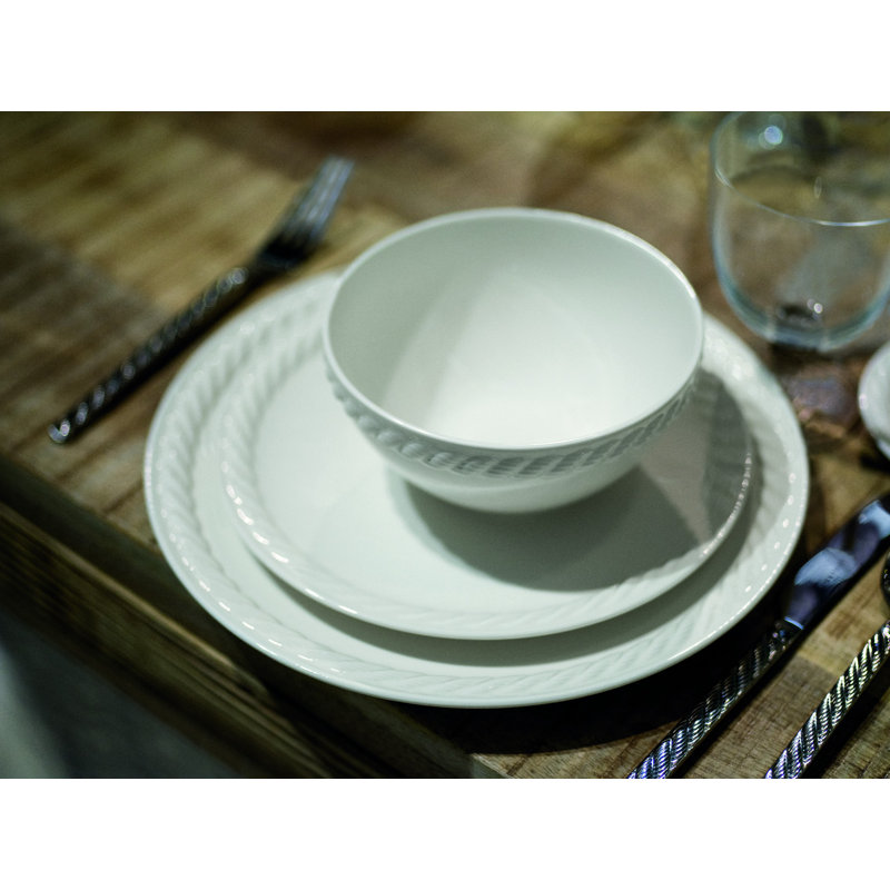 Montauk 5 Piece 18/10 Stainless Steel Flatware Set, Service for 1