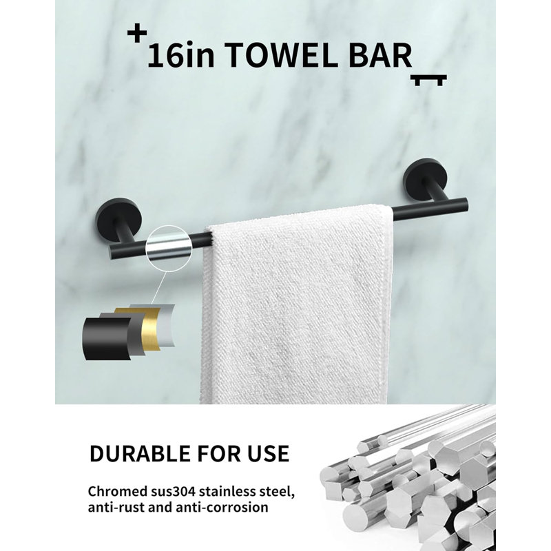 Ensemble de quincaillerie de salle de bain 12 pièces