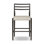 Glenmore Upholstered Stool with Solid Wood Frame