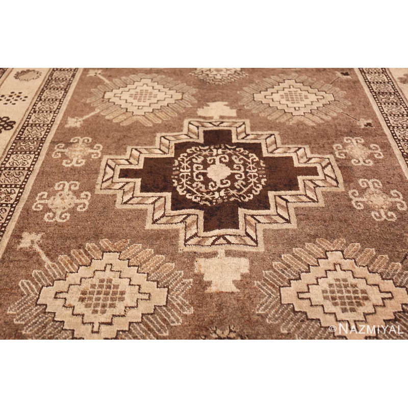 One-of-a-Kind Rectangle 6'7" X 11'7" Hand Knotted Area Rug