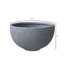 Pot à fleurs en argile TGO fabriqué à la main en forme de bol en Terstonna avec trous de drainage pour l'intérieur et l'extérieur-1906735911-1906735962