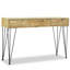 Console en teck massif 47,2 po x 13,8 po x 29,9 po