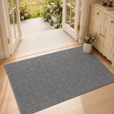 Dioselina Non-Slip Indoor Doormat