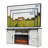 Dossou 70 Inch TV Stand For TVs Up To 80 Inches With Electric Fireplace Included, White-341715262