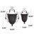 Bayla Metal Alloy Wall Planter