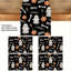 Ensemble de chemin de table et de napperons citrouilles fantaisistes Halloween