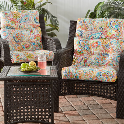 Lester Outdoor High Back Chair Cushion