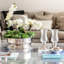 Vasos E Centros De Mesa Metal Planter-985381069