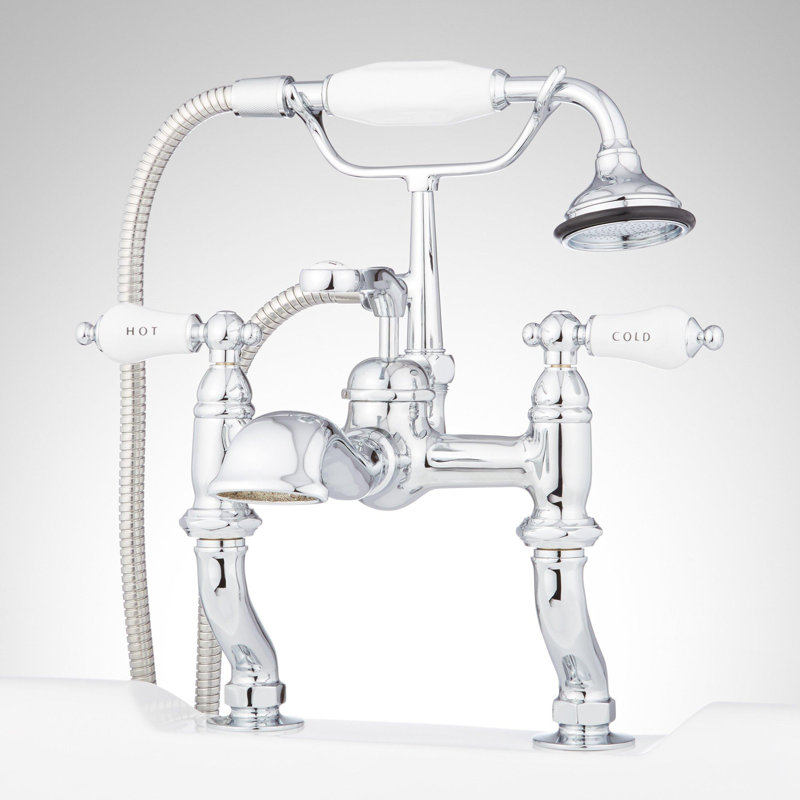 Robinet de baignoire romaine Glenwood, Chrome