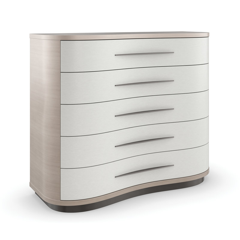 Wanderlust 5 Drawer 50'' W Solid Wood Chest