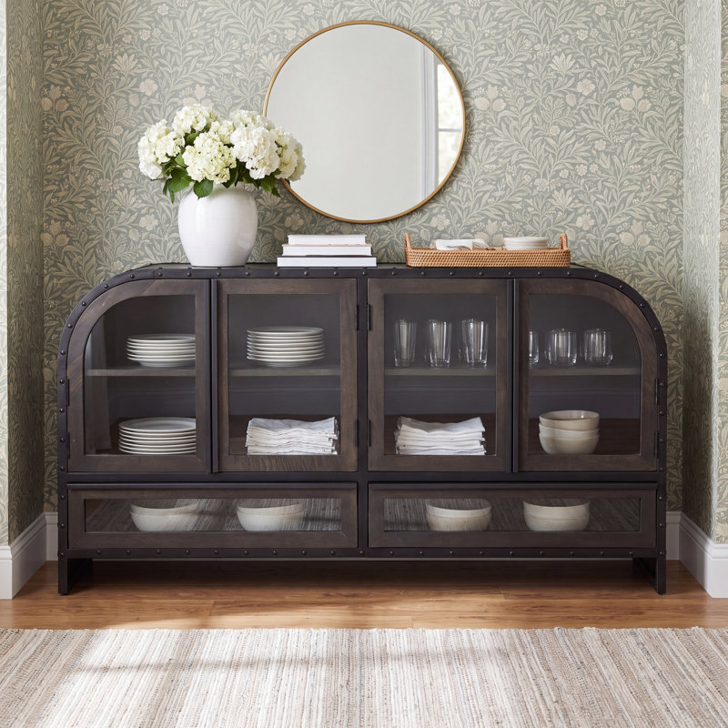 Rundle 68.9'' Solid Wood Sideboard
