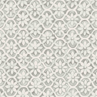 Jali Floral Wallpaper Roll