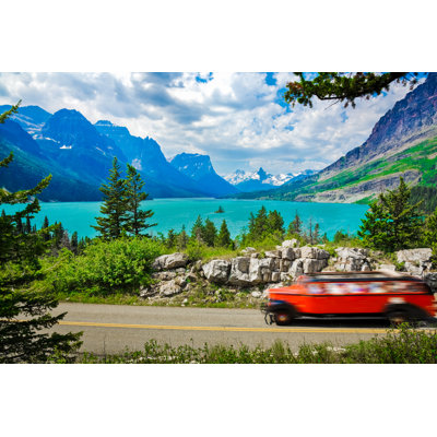Mountains by Dszc - No Frame Print on Canvas
