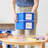 ECR4Kids Cubby Storage Plastic Bin with Lids, Multipurpose Organization, 10-Piece-99895645