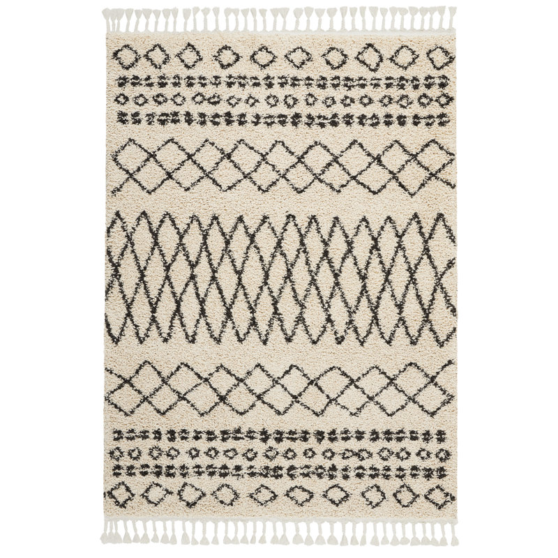 Geometric Indoor Rug, Rectangle 5'3" x 7'11"