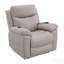 Fauteuil inclinable électrique en microfibre poli Chriki-130373939