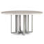 Fripp Round Mahogany Wood Dining Table-51383162