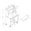 Chariot utilitaire multifonctionnel Red Cocoa Espresso