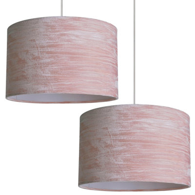 20cm H Fabric Drum Pendant Shade