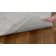 Tapis damassé en viscose / laine beige touffeté à la main Bernon