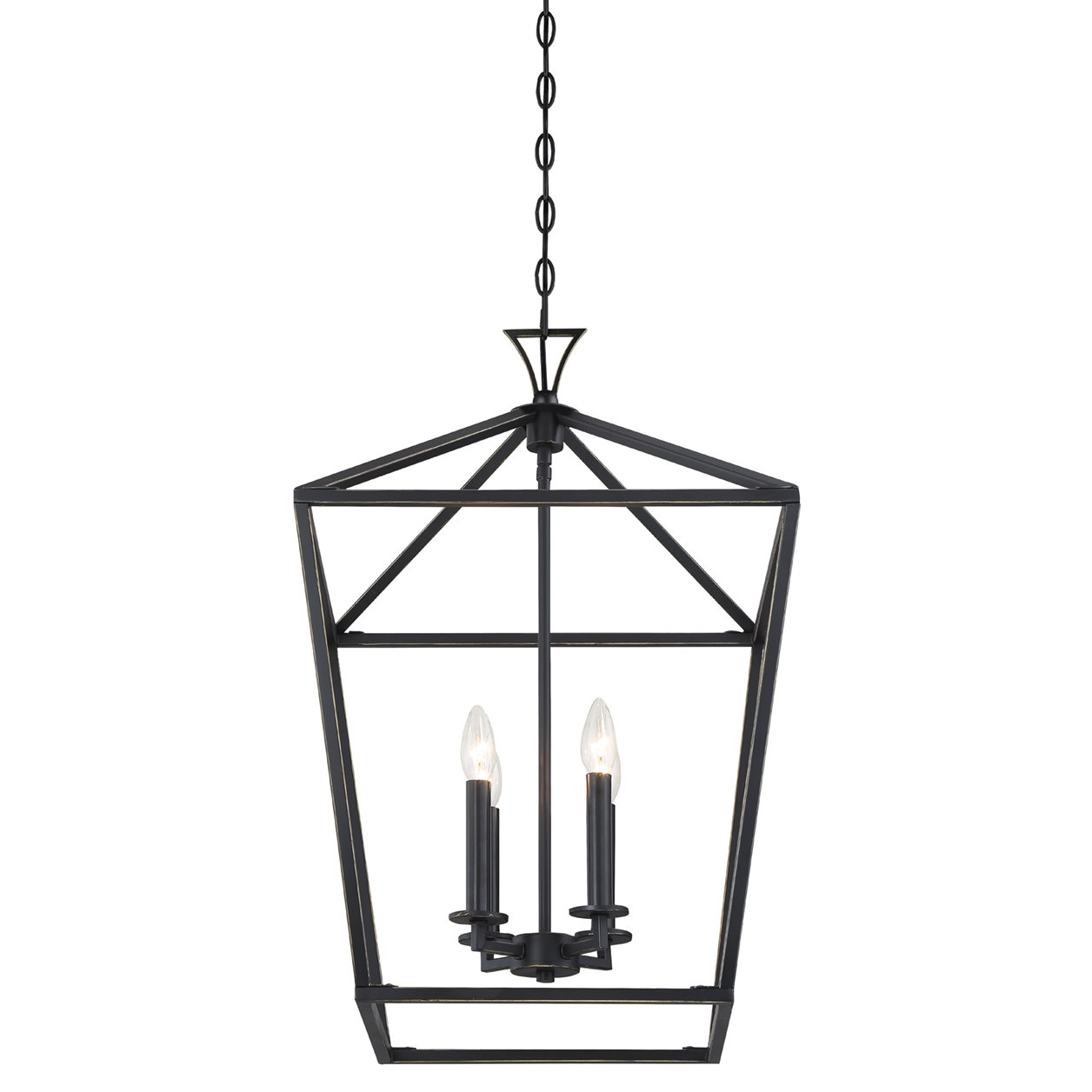 Hastings 4-Light Chandelier, Classic Bronze
