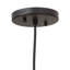 Luminaire suspendu cylindrique 1 lumière Kyier