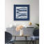 Reproduction d’art sur papier concentrique Indigo I-photo
