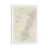 White Floater Framed