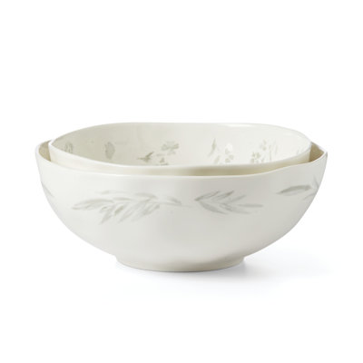 Oyster Bay 2Pc Nesting Serving Bowls