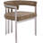 Marcello Kenlea Velvet Upholstered Back Arm Chair-1047657333