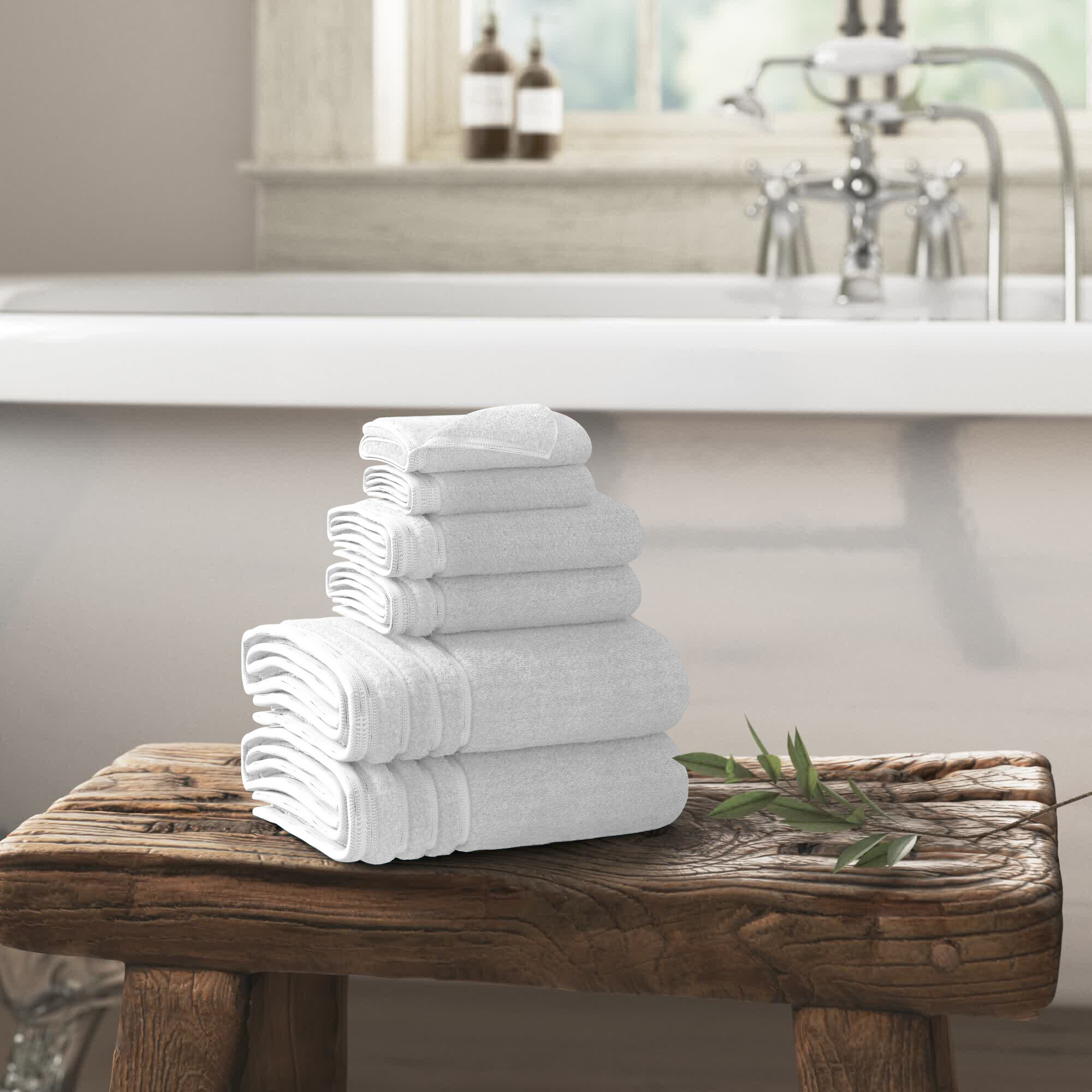 Marcelo Turkish Cotton Bath Towels
