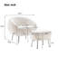 Méridienne avec repose-pieds l 30,9 po Meekah-589379653