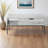 Gavin 1-Hinge Lift-Top & 1-Shelf Gray Rectangular Coffee Table, 17.72" H X 41.88" W X 19.79" D
