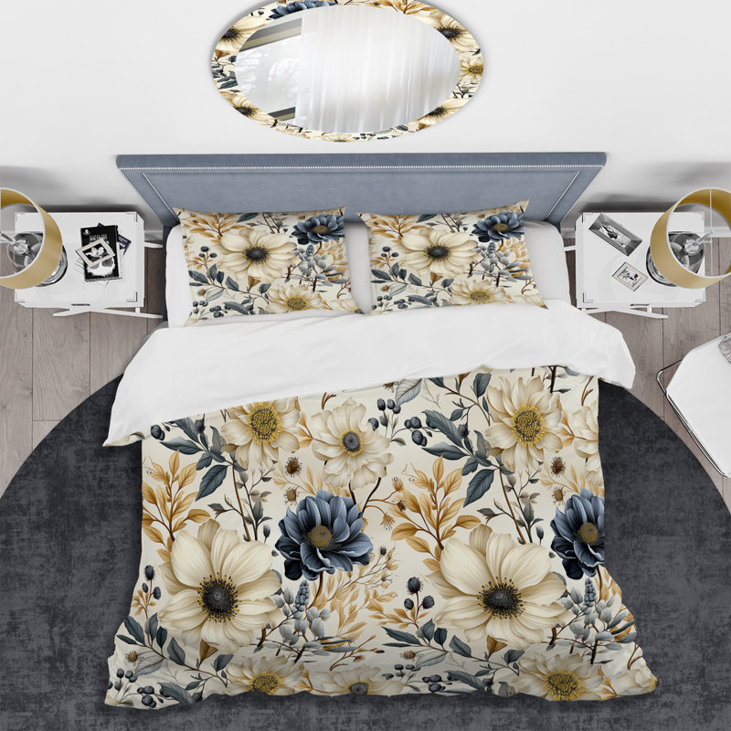 Maelah Bedding, Housse de couette simple + 1 taie décorative stan