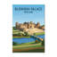 Blenheim Palace, England - Romantic Travel Poster Of Historic Palace And Gardens. Giclee Print On Wrapped Canvas. Wall Art, Home Decor - Castles & Palaces, England - Wrapped Canvas Print-695612186