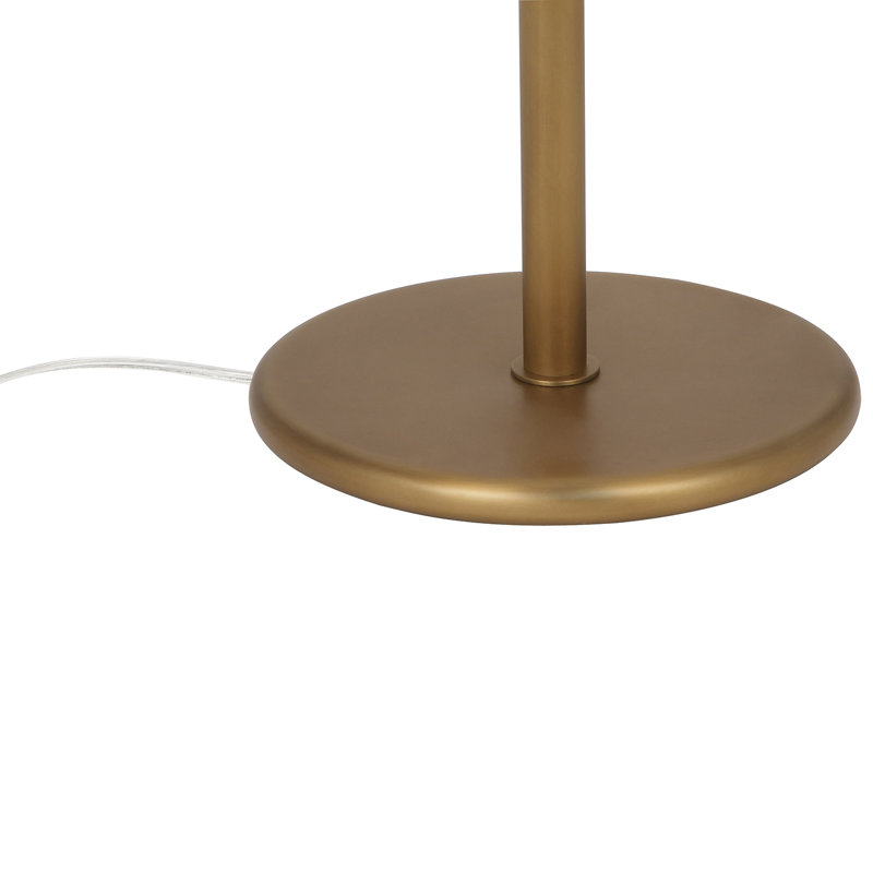 Ovo 66'' Deep Patina Bronze Traditional Floor Lamp, Aged Brass