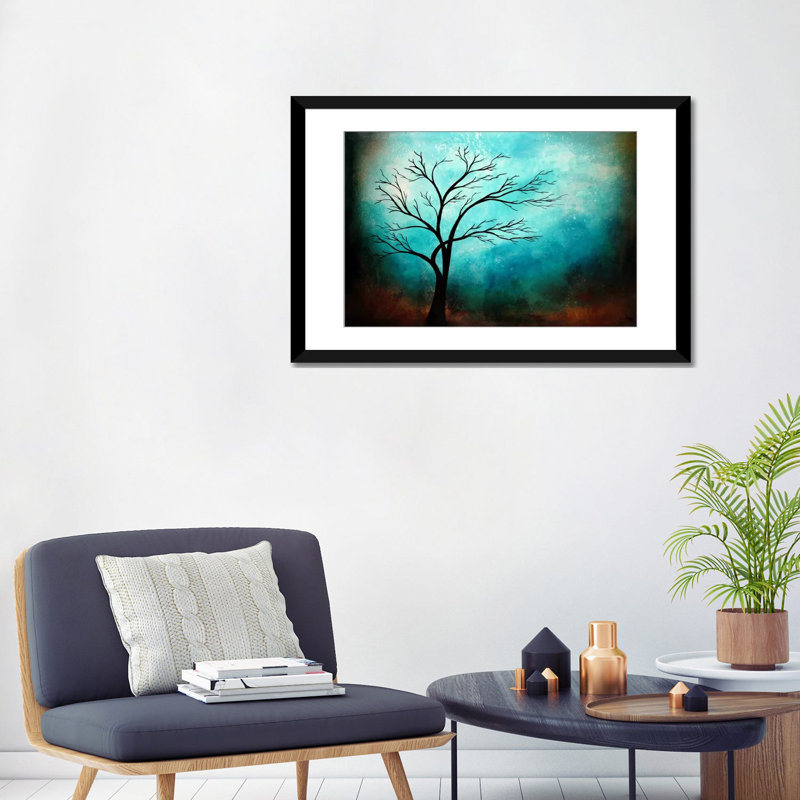 «Breath» par Heather Offord - impression sur toile tendue, H 24 po x l 32 po x P 1 po, Toile tendue, Blanc