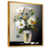 Cadre flottant doré
