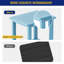 Table d'appoint d'extérieur 16,25 po x l 12,59 po Rosibel-930314074