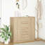 Sideboard With Drawers 100.5X35x98.5 Cm Engineered Wood-795893148