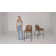 Angelick Upholstered Counter Stool with Metal Frame